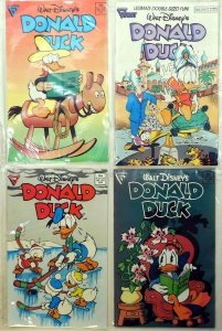 Donald Duck Lot of 4 #275, 279, 270, 289 (1989) Gladstone Comics 1st Print