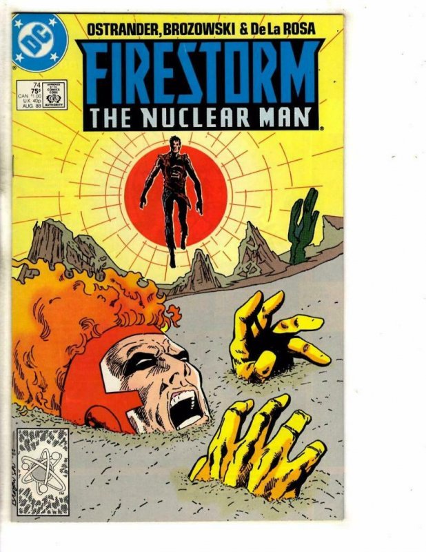 FIRESTORM THE NUCLEAR MAN #74, VF/NM, DC, 1982 1988, more DC in store
