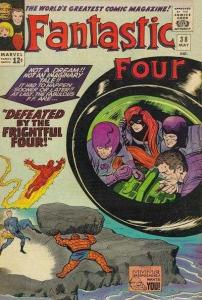 Defeated by the Frightful Four