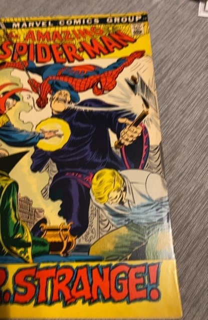 The Amazing Spider-Man #109 (1972)ENTER dr Strange /Romita mid higher grade