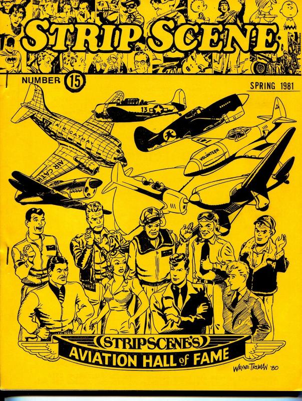 Strip Scene #15 Spring 1981-newspaper comic strip fanzine-Superman-Truman-VF