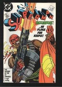 SUPERMAN 4 NM 9.8 UNREAD, 1st BLOODSPORT;SUICIDE SQUAD;GO COLLECT...