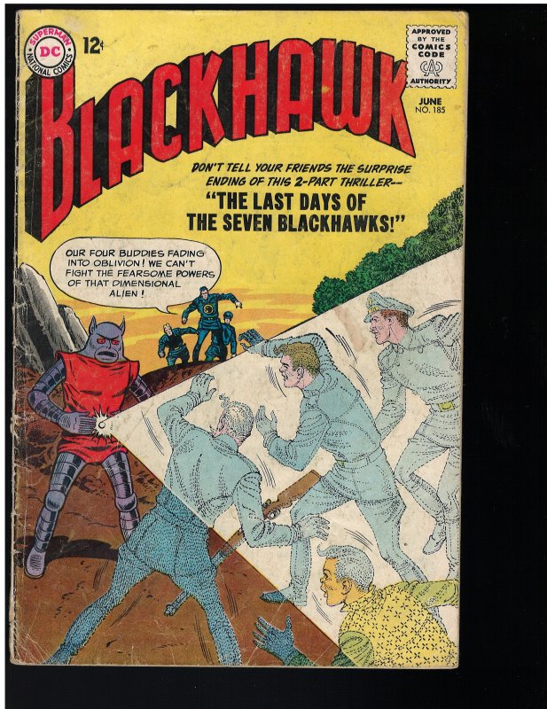 Blackhawk #185 (DC, 1963)