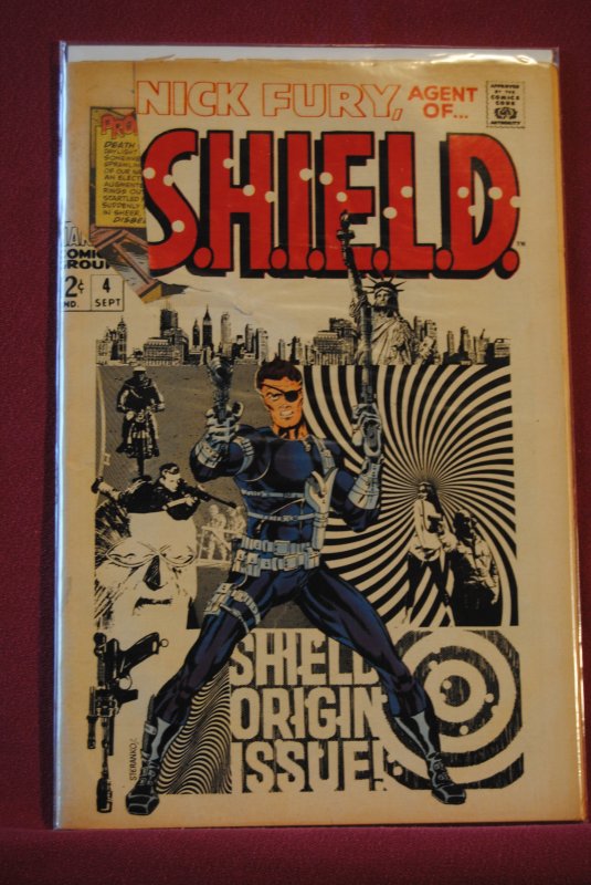 Nick Fury, Agent of SHIELD #4 (1968)