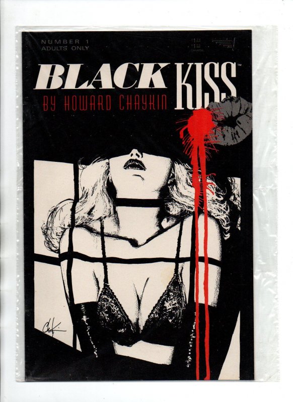 Black Kiss #1-12 - Complete Set - Chaykin - Vortex - 1988 - VF/NM