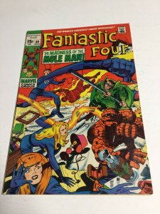 Fantastic Four 89 Vf- Very Fine- 7.5 Marvel Comics