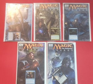 Magic the Gathering Theros 1-5 Sealed Set Comic Book 2013 - IDW