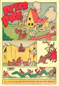 BARNYARD COMICS #1(Jun1944) 7.0 FN/VF  Funny Animal Mayhem!  TERRYTOONS artists!