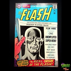 Flash, Vol. 1 167 Origin of The Flash (Barry Allen) retold