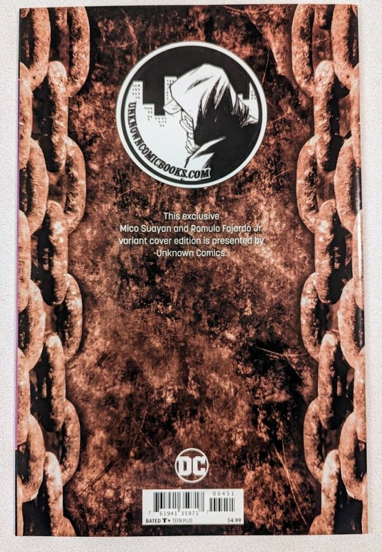 The Batman Who Laughs #4 NM- 9.2 Mico Suayan Unknown Comics Trade Dress Variant