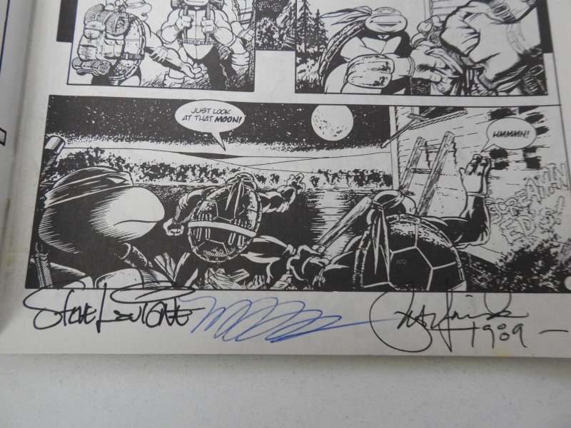 Teenage Mutant Ninja Turtles #13 (1988) Signed Eastman/Laird++ VF Condition!
