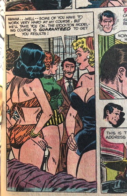Racket Squad in Action #13 (1954)Acid in the Face, models galore!c pics!