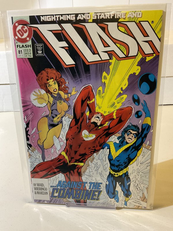 Flash #81  1993  9.0 (our highest grade)  Mark Waid!