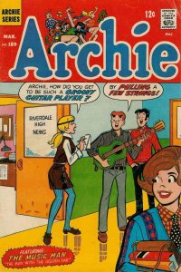Archie #189 GD ; Archie | low grade comic March 1969 Guitar Cover