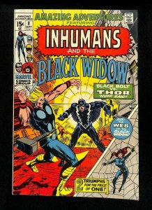 Amazing Adventures #8 Black Widow Inhumans Thor!