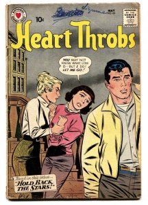 HEART THROBS #65 comic book 1960 DC-ROMANCE-TORRID DRAMA!