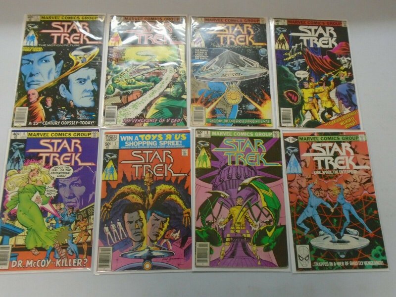 Star Trek lot 16 different from #1-18 avg 5.0 VG FN (1982-82 Marvel series)