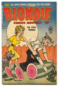 Blondie Comics #23 1950- watermelon cover VG