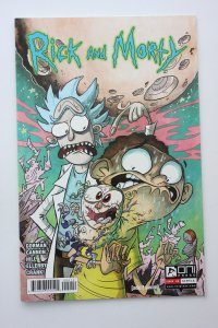 Rick and Morty #4 Second Print Cover (2015) Rick and Morty NM