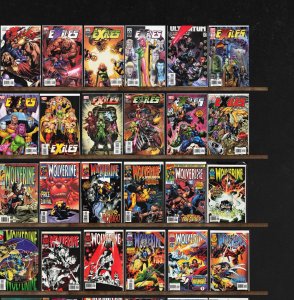 Huge Lot 150+ Comics with Wolverine, Exiles, The Outsiders & More!