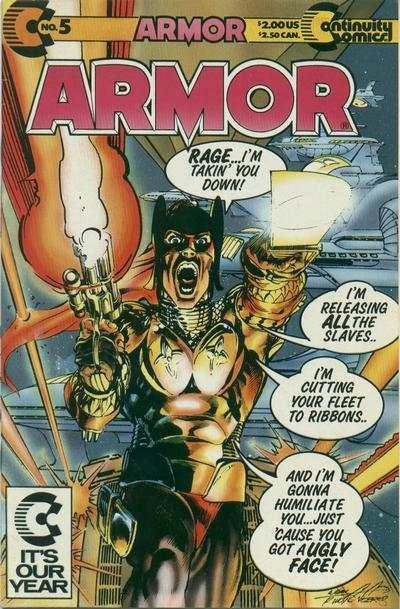 Armor and the Silver Streak (1985 series)  #5, NM- (Stock photo)