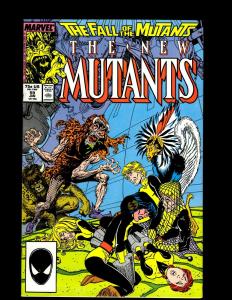 Lot of 11 New Mutants Marvel Comics #57 58 59 60 61 62 63 67 Annual 1 3 4 J412