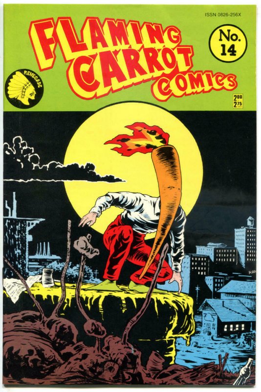 FLAMING CARROT #14, VF, Bob Burden, Renegade, Zany, 1984, more FC in store