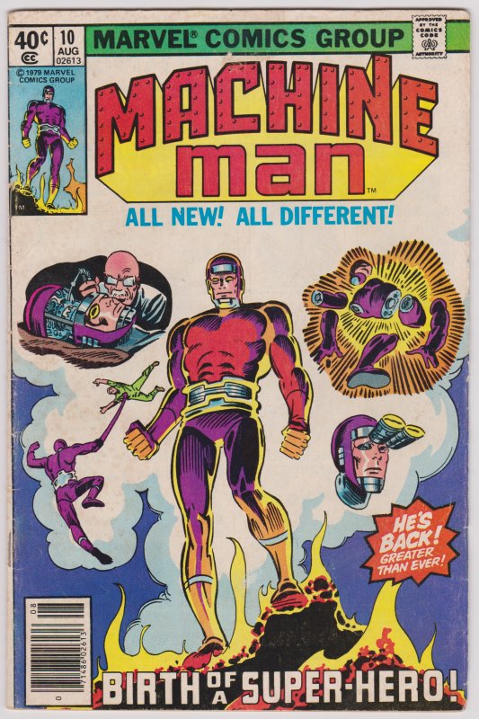 Machine Man #10 (VG)