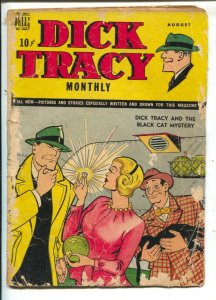 Dick Tracy #20 1949- Dell -Chester Gould art-Rogues Gallery-Black Cat Mystery-FR