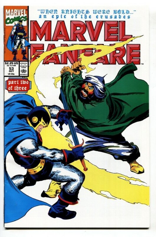Marvel Fanfare #53 Black Knight issue comic boom VF/NM 