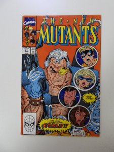 The New Mutants #87  (1990) 1st appearance of Cable VF condition