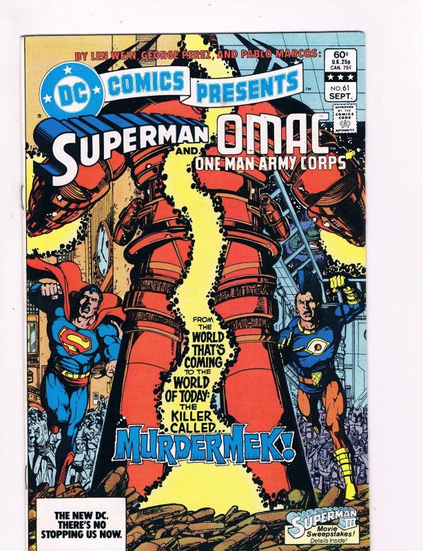 DC Comics Presents Superman # 61 DC Comic Books Hi-Res Scans Modern Age WOW!! S5