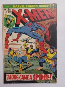 X-Men #83 - reprints X-Men #35 - Spider-man - 1972 - VG