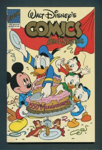 Walt Disney's Comics & Stories #550 / 9.4 NM  (1st Disney Comics) June 1990