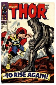 THOR #151 comic book-1968-JACK KIRBY-MARVEL FN/VF