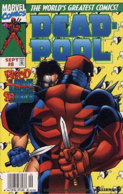 Deadpool #8 (Newsstand) FN ; Marvel | Joe Kelly Typhoid Mary