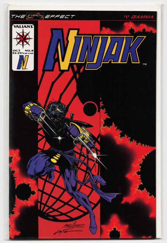 Ninjak #8 (1994) Ninjak
