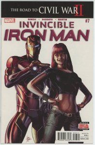 Invincible Iron Man #7 (2015) - 9.6 NM+ *1st App Riri Williams*