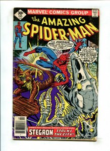 AMAZING SPIDER-MAN #165 (4.0) STERGON STALKS THE CITY, DIRECT EDITION!! 1976