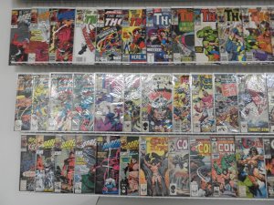Huge Lot 130+ Comics W/ Avengers, Thor, Daredevil+ Avg Fine Condition!