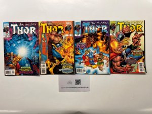 4 Thor Marvel Comic Books # 6 7 8 9 Avengers Defenders Iron Man Hulk 63 JS42