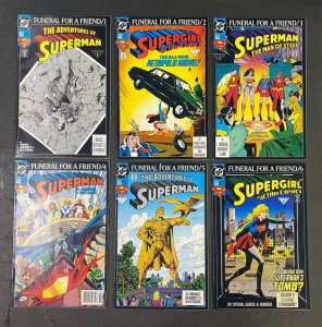 Superman Set of 27 (3 Storylines) (FN/VF) Funeral for a Friend, Death, & Reign