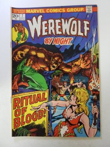 Werewolf by Night #7 (1973) VF- condition