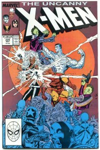 Uncanny X-Men #229 1988- 1st Reavers- Gateway-- Wolverine 3