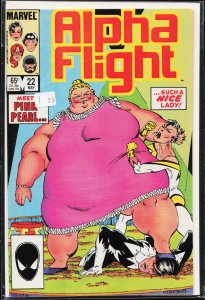 Alpha Flight #22 (1985) Alpha Flight [Key Issue]