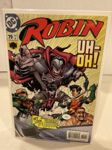 Robin #79  2000  9.0 (our highest grade)  Tim Drake!  Green Arrow!