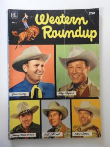 Western Roundup #1 (1952) GD/VG Condition!