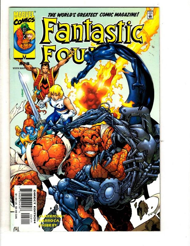 11 Fantastic Four Marvel Comics #26 27 28 29 30 31 32 33 34 35 36 Thing Doom MF2