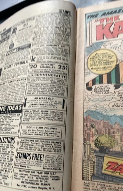 The Amazing Spider-Man #57 (1968)Kazar, needs a good press