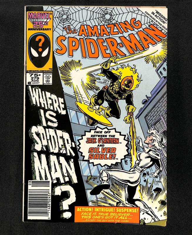 Amazing Spider-Man #279 Newsstand Variant